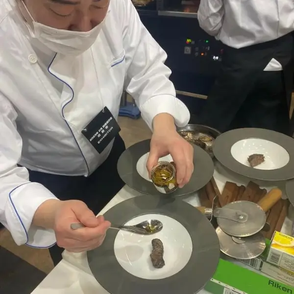 Emozioni dal bosco in japan chef
