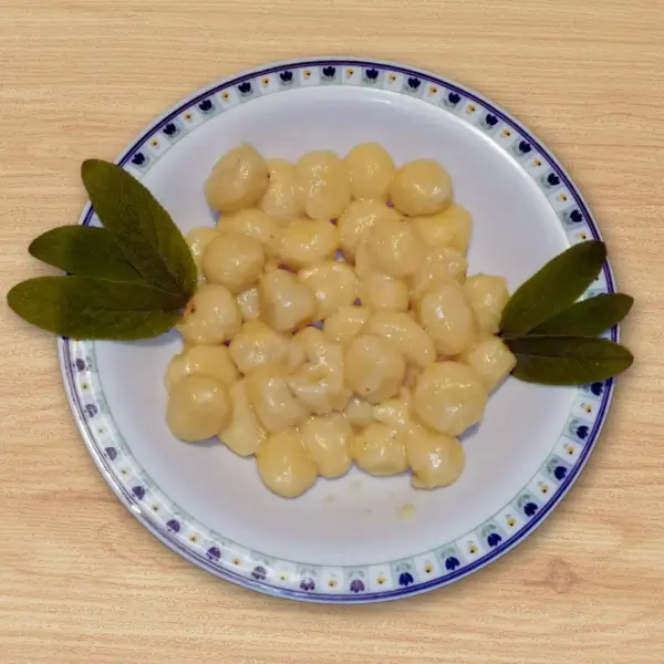 gnocchi ripieni di crema di tartufo